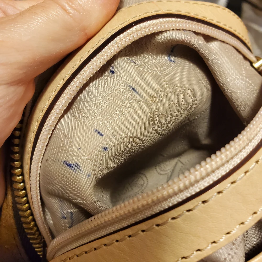 Michael Kors Grayson Suede Satchel  *FLAWS INSIDE - Picture 11 of 15